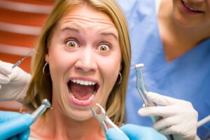patient scared of dental pain