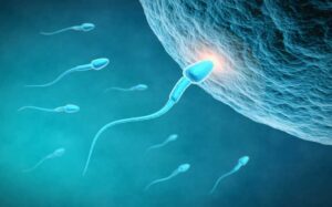 sperm fertilizes ovum: sperm production helps male fertility infertility